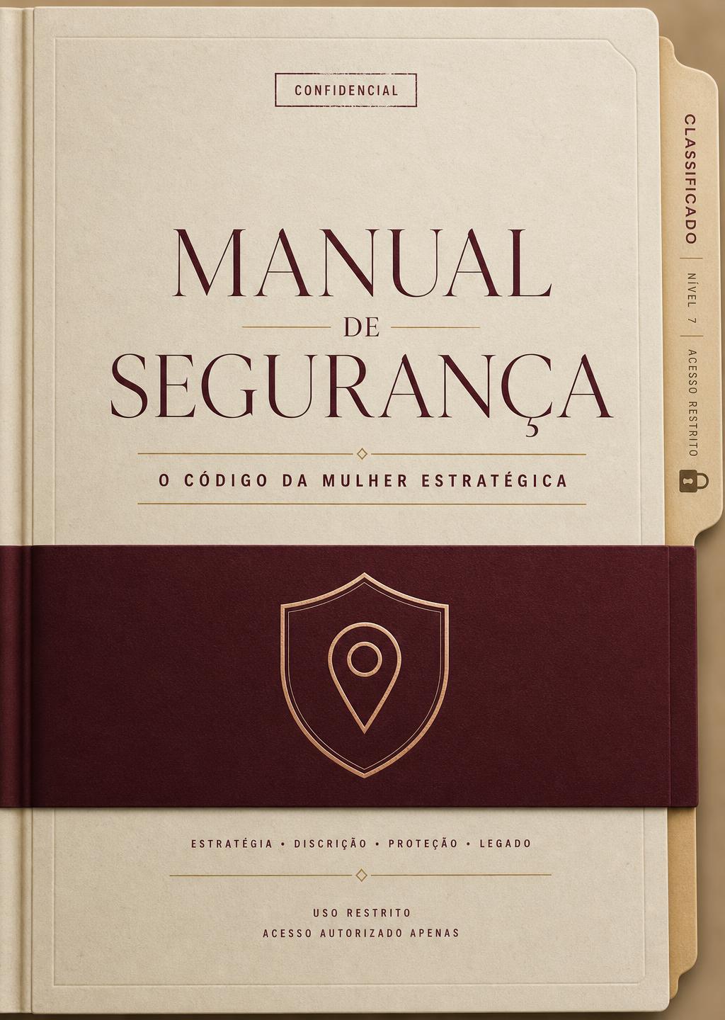 Capa do Manual de Segurança